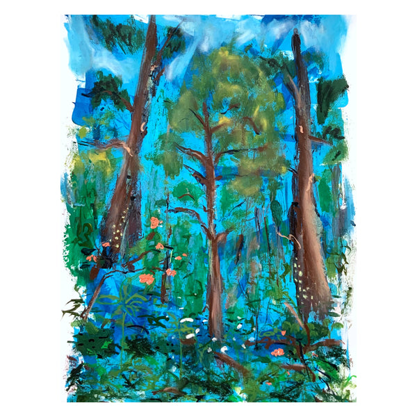 Woodland Painting, A3