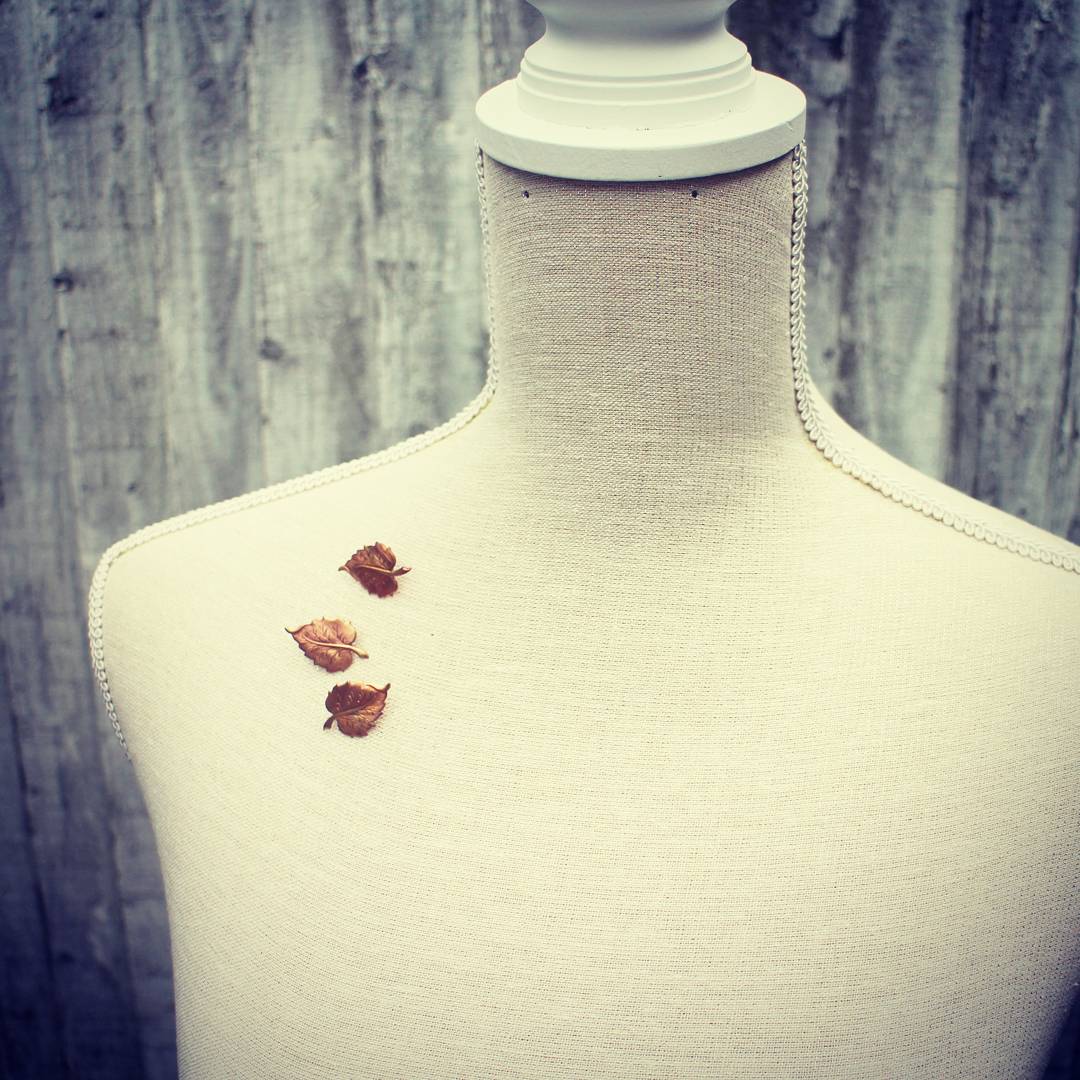 Autumnal Leaf Pin, Nature Lover Gift