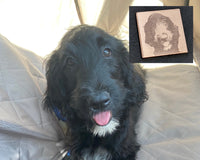 Pet Portrait Cuff Links, Custom Pet Photo Cuff Links, Dog Lover Gift
