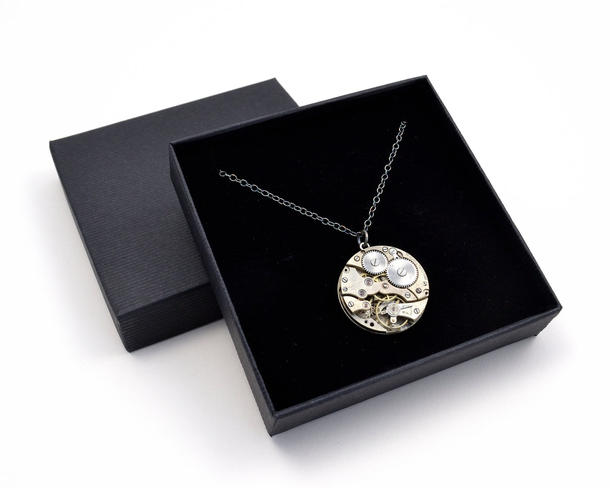 Steampunk Watch Movement Necklace