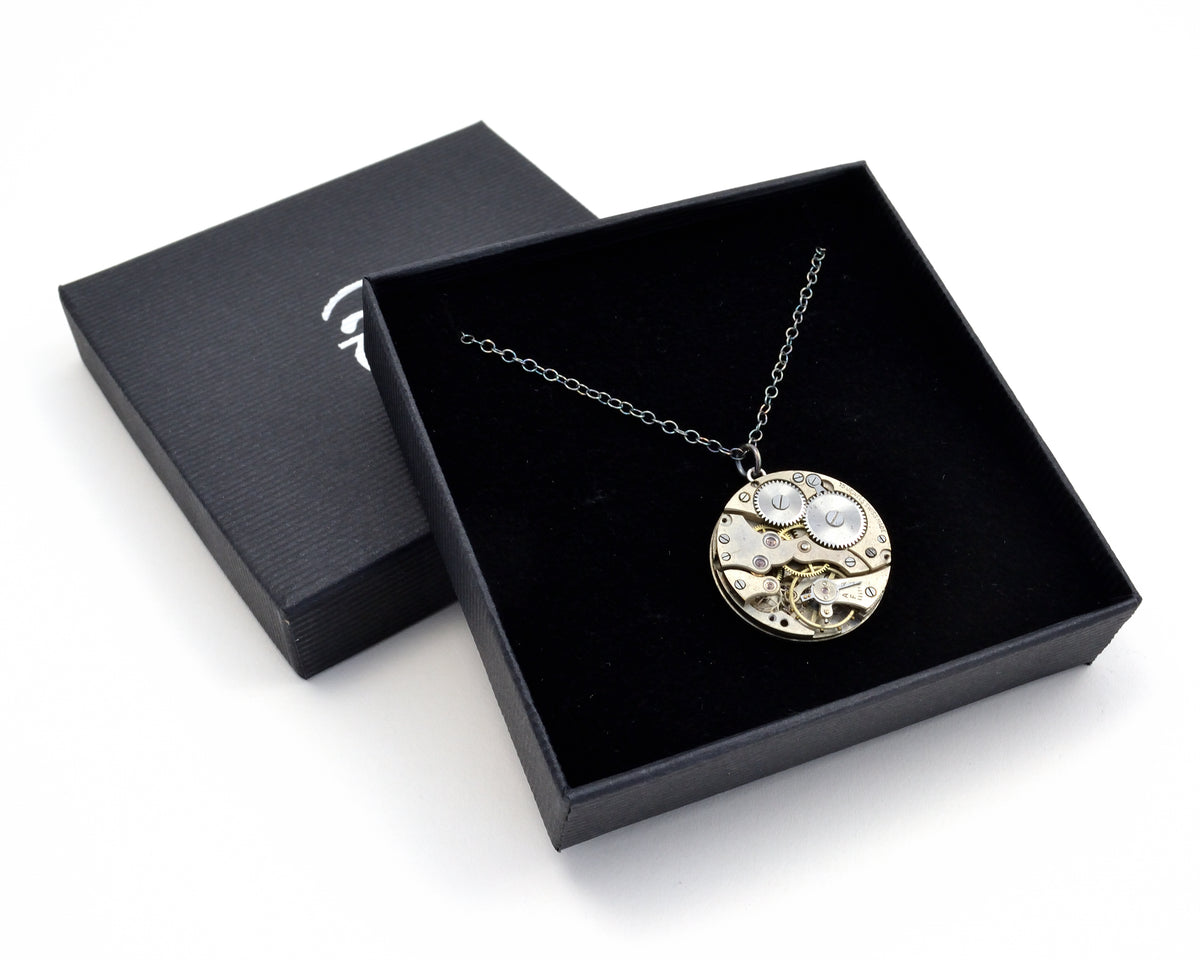 Steampunk Watch Movement Necklace