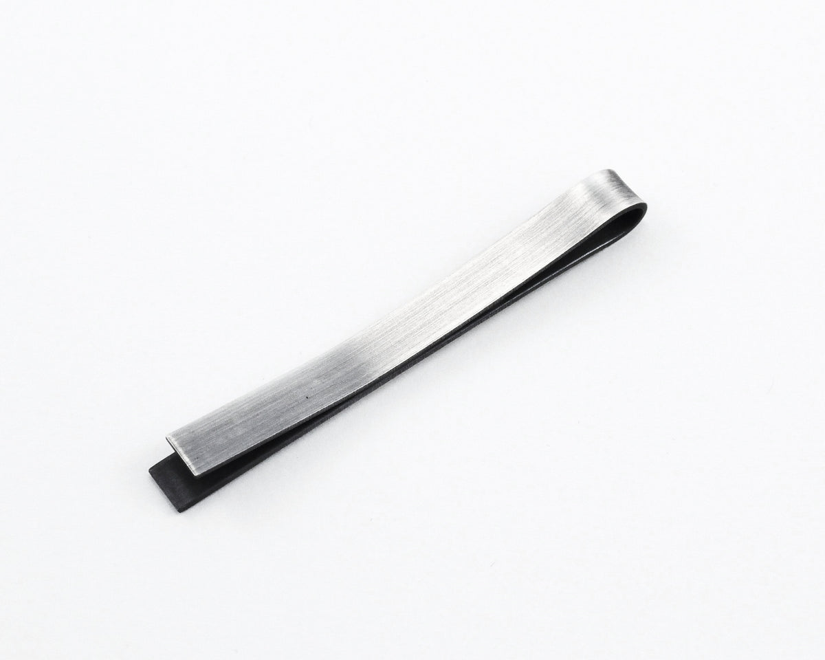 Antiqued Sterling Silver Tie Bar, Groomsmen Gift