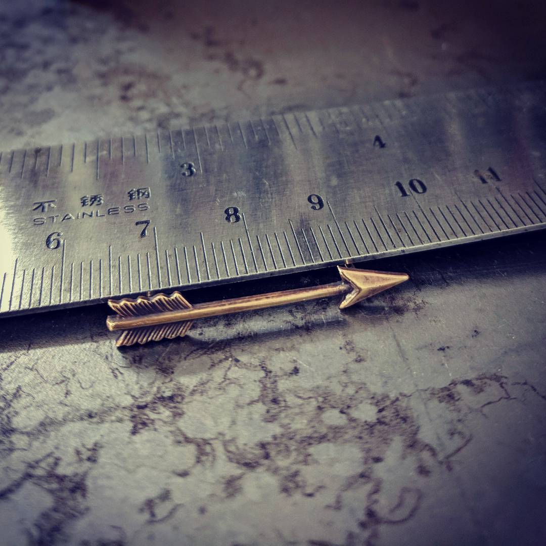 Arrow Pin, Tie Tack, Graduation Gift