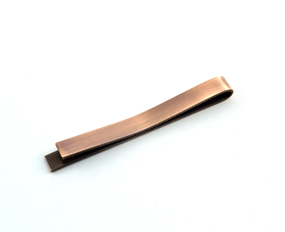 Heart Tie Clip, Secret Message, Groom Gift