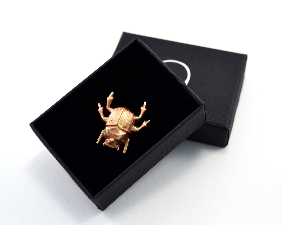 Scarab Pin, Beetle Bug, Wedding Favours