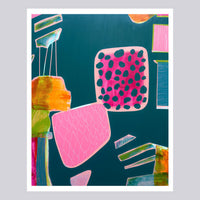 Waking Dream, Archival Giclee Fine Art Print of Original Artwork, 16 x 20 inches