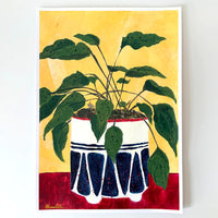 Plant Pot Painting 2, A3