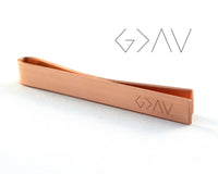 Custom Design Tie Clip, Engraved with Your Artwork