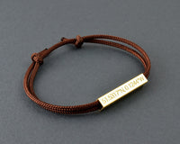 Engraved Mens Bracelet, GPS coordinate Gift for Him