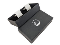 Monogrammed Wedding Cuff Links, Sterling Silver, Personalised