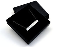 Personalised Handwriting Necklace in Sterling Silver
