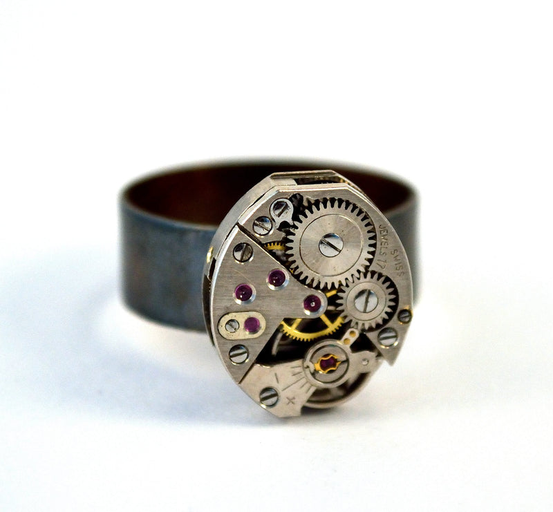 Mens steampunk deals rings