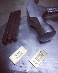 Custom Coordinate Cufflinks, Mixed Metal