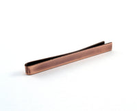 Antiqued Copper Tie Bar, Wedding Favours for Him