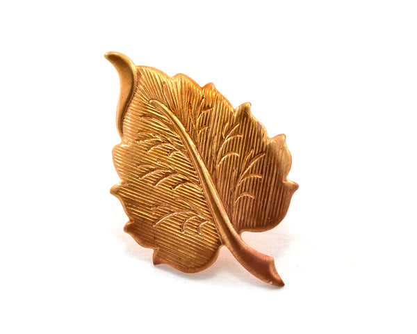 Autumnal Leaf Pin, Nature Lover Gift