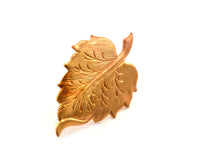 Autumnal Leaf Pin, Nature Lover Gift
