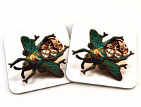 Bee Coasters, Steampunk Style
