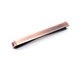 Copper Monogrammed Tie Bar, Corporate Gift for Men