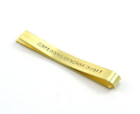 Customised Brass Tie Pin
