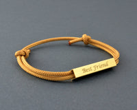 Personalised Bracelet, Engraved, Best Friend Gift