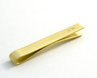 Personalised Gold Tie Pin, Father of the Bride Gift