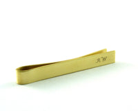 Personalised Gold Tie Pin, Father of the Bride Gift