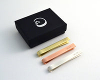 Personalised Gold Tie Pin, Father of the Bride Gift