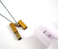 Secret Message Locket, Secret Compartment Necklace