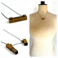 Secret Message Locket, Secret Compartment Necklace