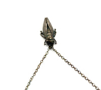 Silver Cicada Necklace