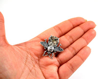 Steampunk Bee Brooch Pin