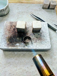 Clockwork Ring, Sterling Silver and Steel